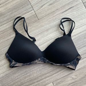 Aerie Real Sunnie Wireless LightlyLinedLace Bra36B